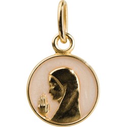 Vierge Orante (Plaqué Or)