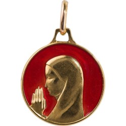 Vierge Orante (Plaqué Or)