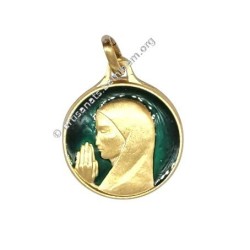 Vierge Orante (Laiton Doré)