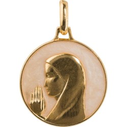 Vierge Orante (Plaqué Or)