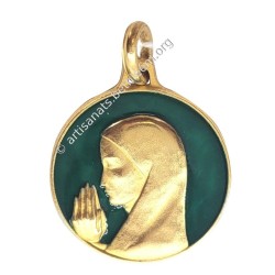 Vierge Orante (Plaqué Or)