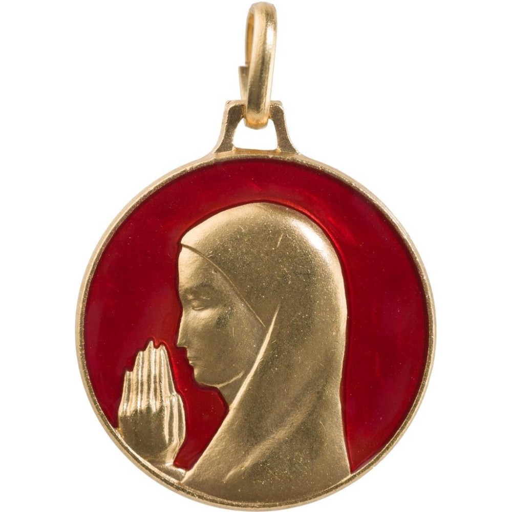 Vierge Orante (Laiton Doré)