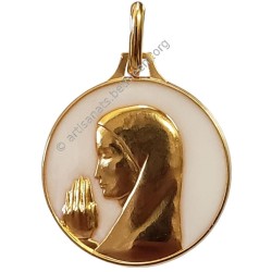 Vierge Orante (Plaqué Or)