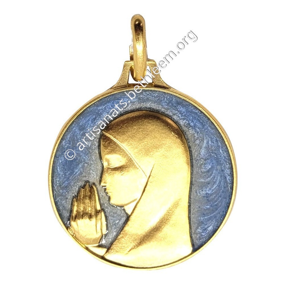 Vierge Orante (Plaqué Or)