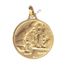 Vierge Orante (Plaqué Or)