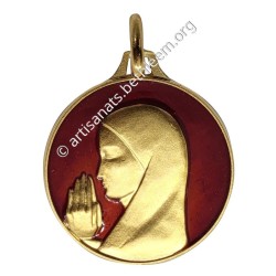 Vierge Orante (Plaqué Or)