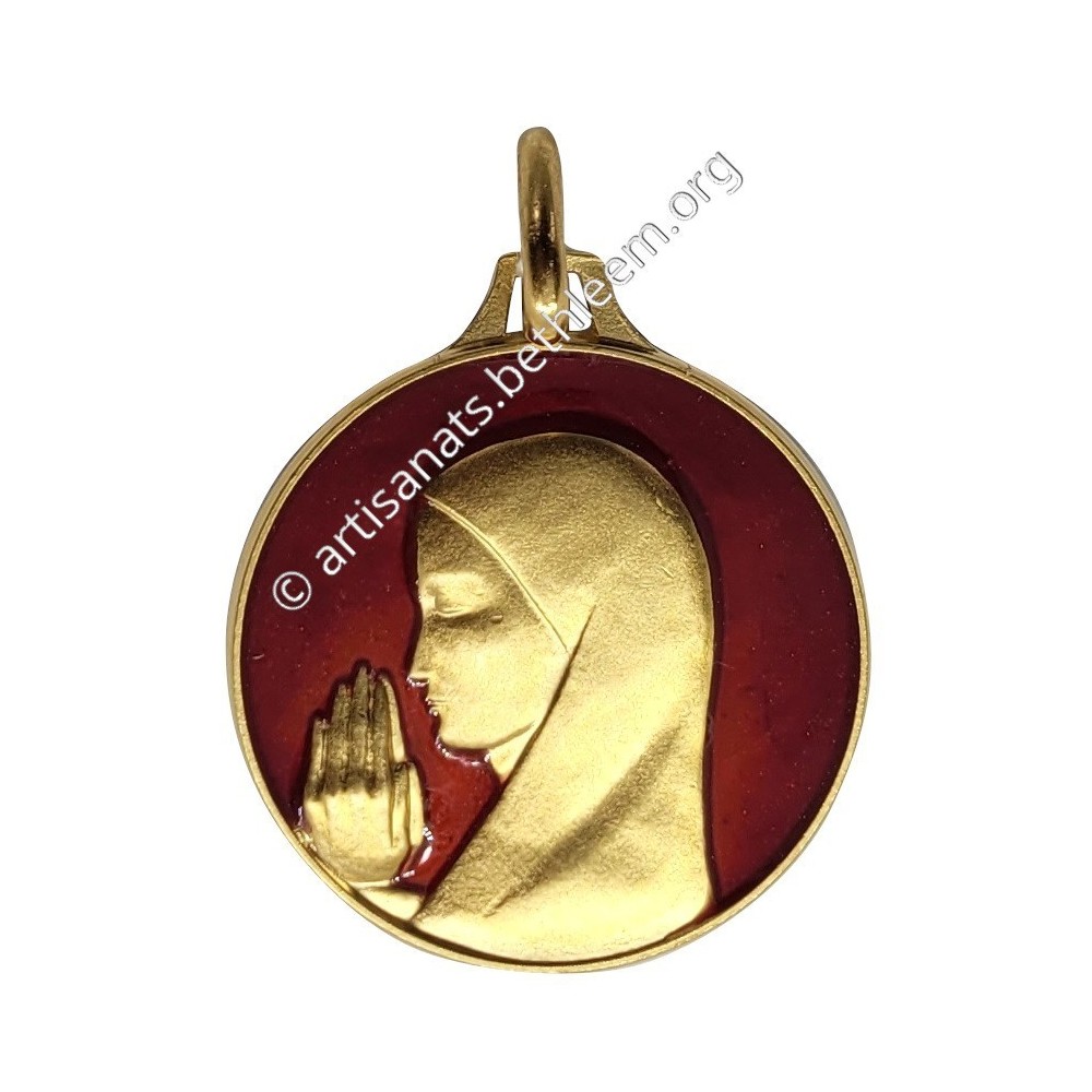 Vierge Orante (Plaqué Or)