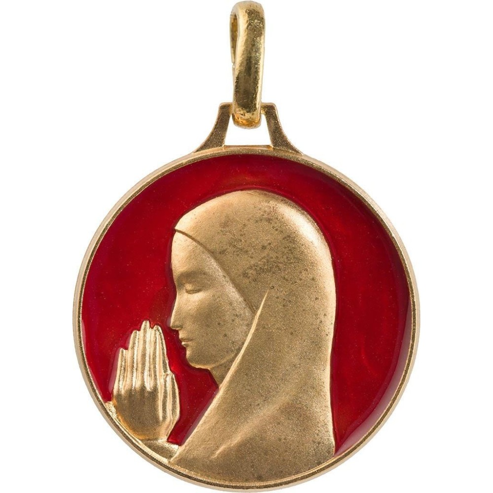 Vierge Orante (Laiton Doré)