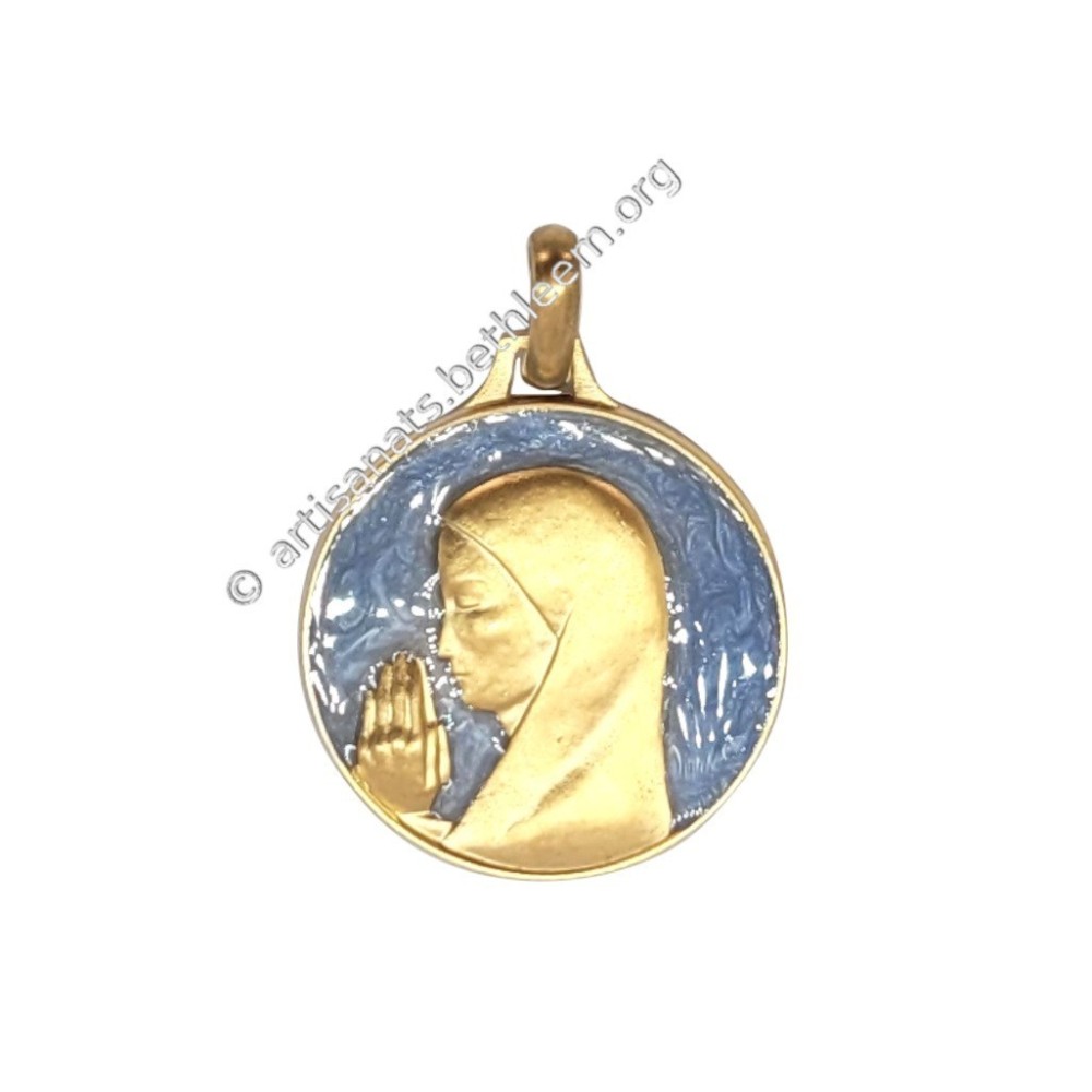 Vierge Orante (Laiton Doré)