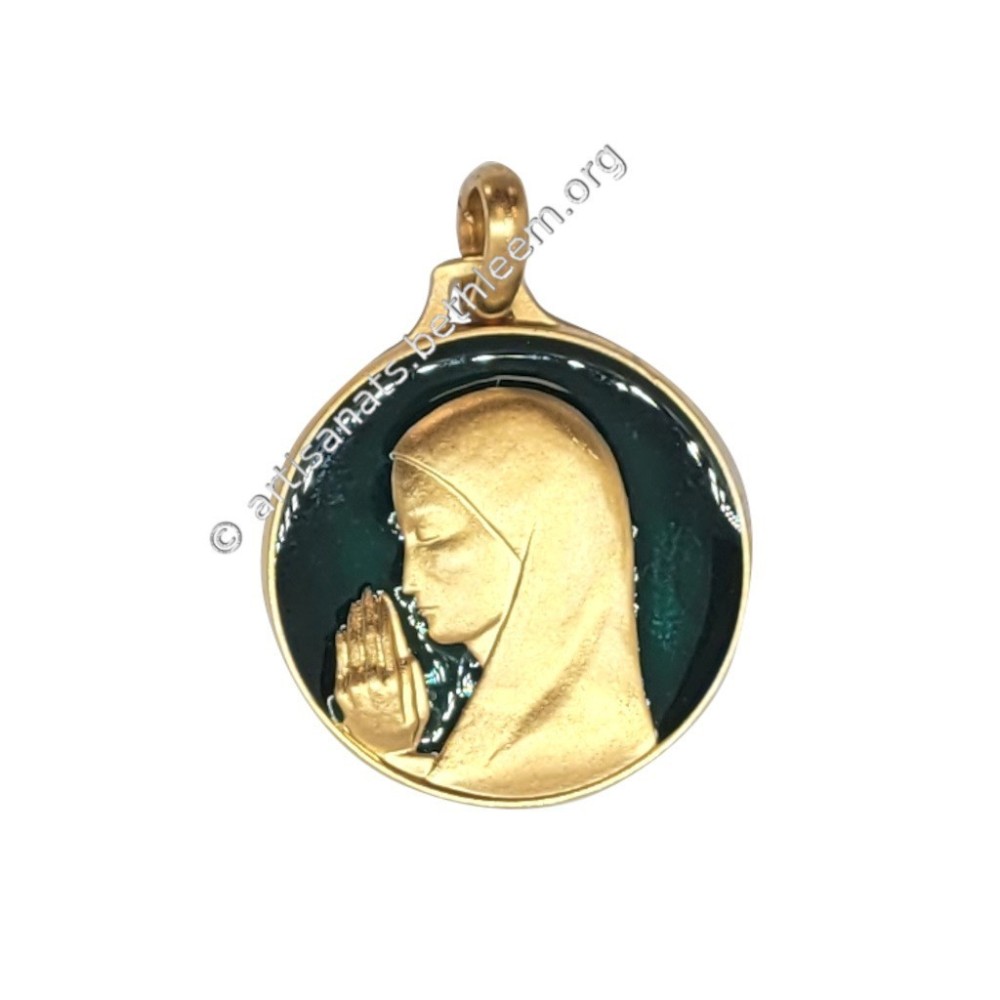 Vierge Orante (Laiton Doré)