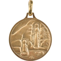 Vierge Orante (Laiton Doré)