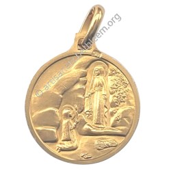 Vierge Bretonne (Plaqué Or)