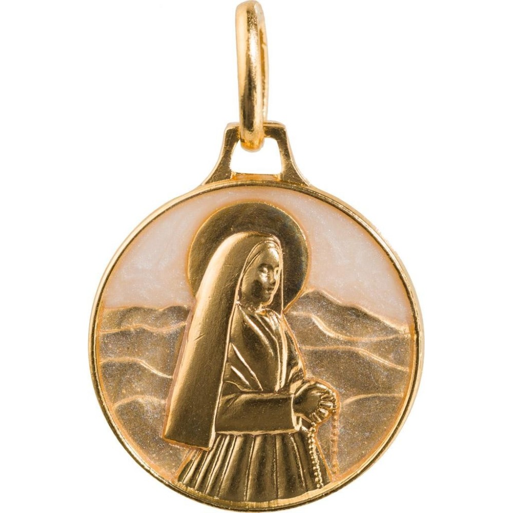 Sainte Bernadette (Plaqué Or)