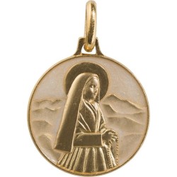 Sainte Bernadette (Plaqué Or)