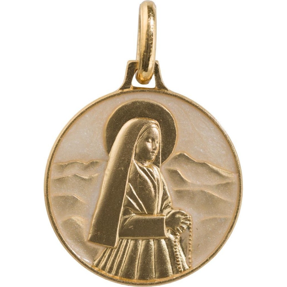 Sainte Bernadette (Plaqué Or)