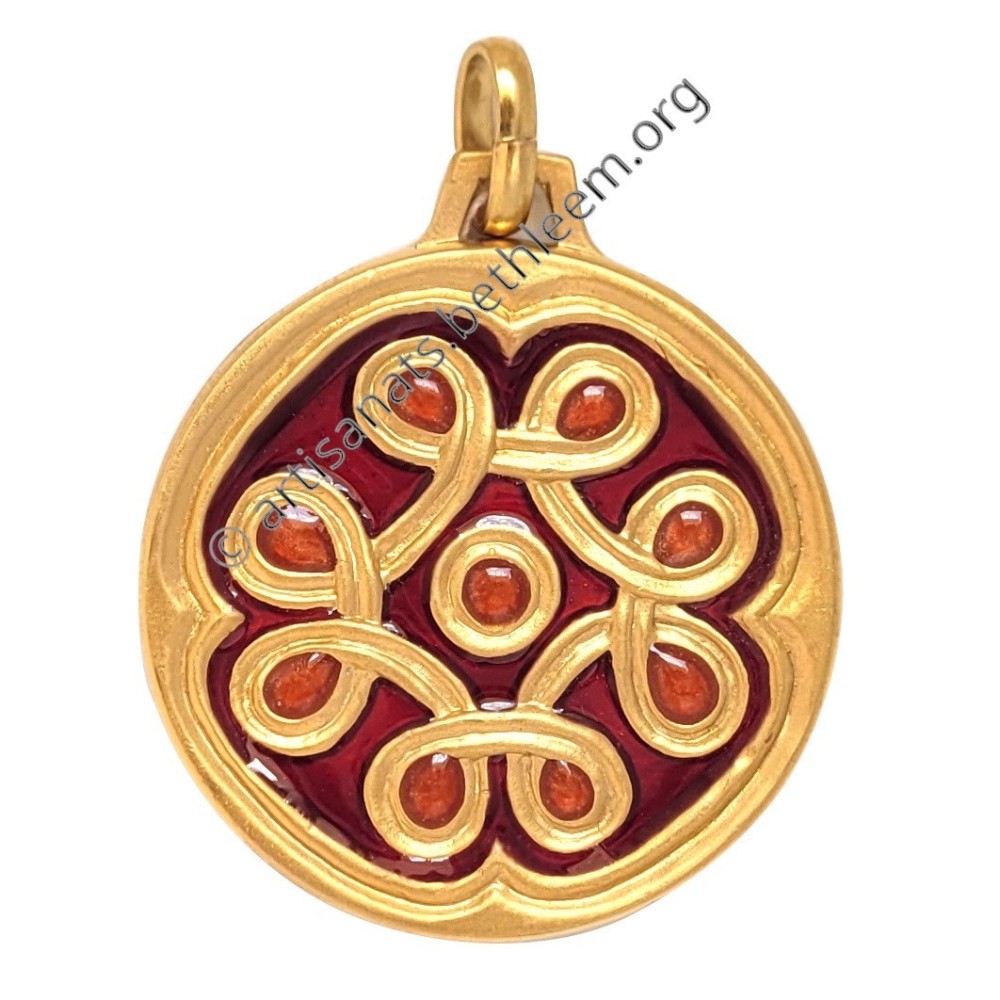 Entrelacs Celtique (Laiton Doré)