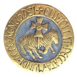 Magnet Agneau de Cluny (relief, Patine Bronze)