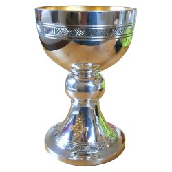 Grand calice byzantin argenté