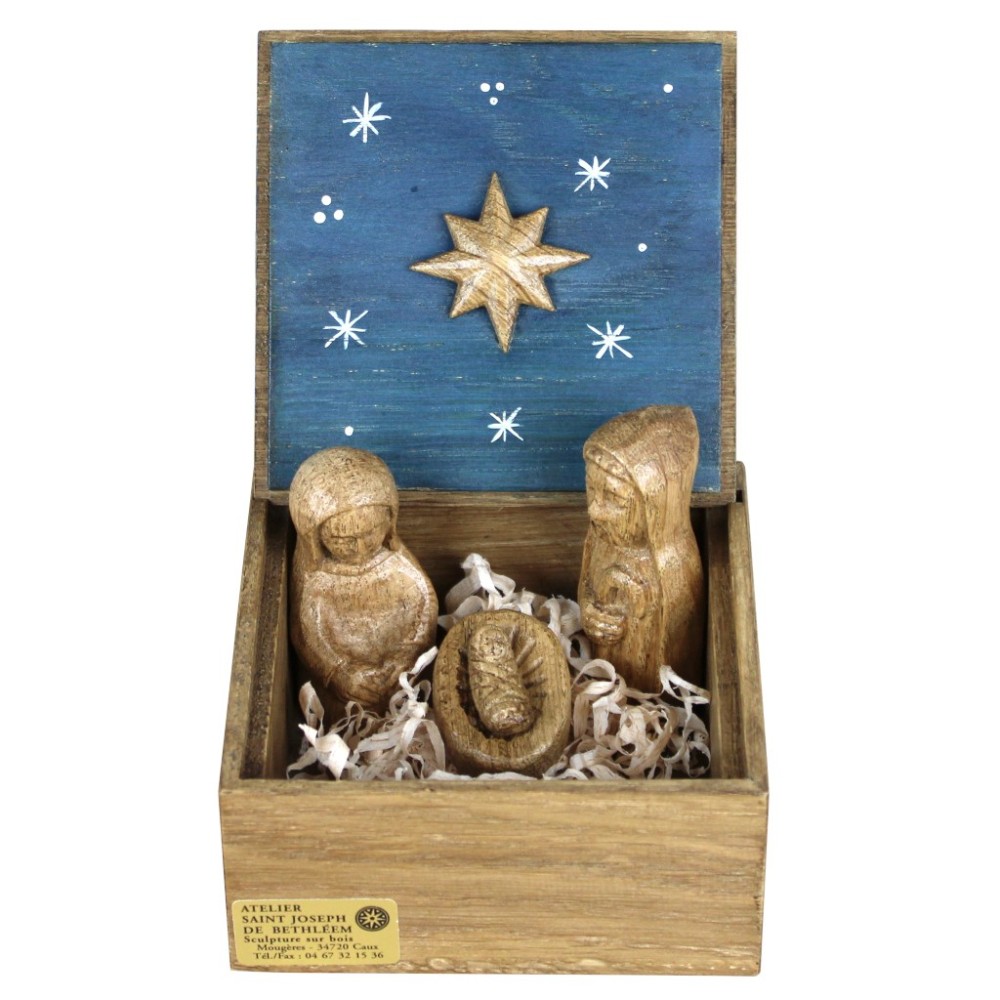 copy of Nativité en coffret (Jésus-Marie-Joseph)