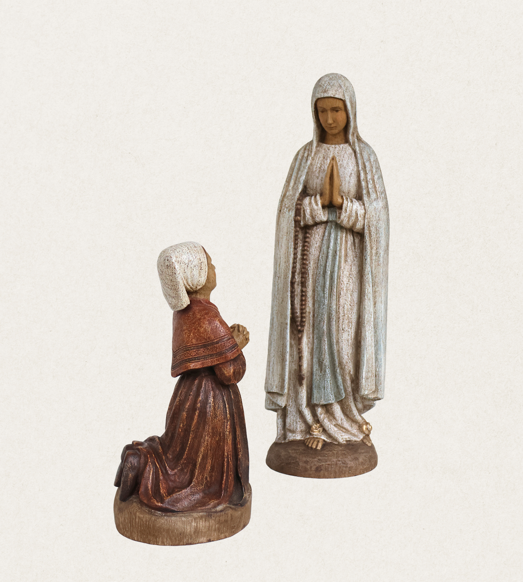 BERNADETTE-VISIONS-LOURDES GROTTO